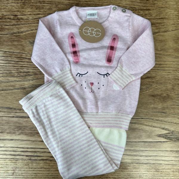 EGG NY Set of Rabbit sweater + Pants / 12M
