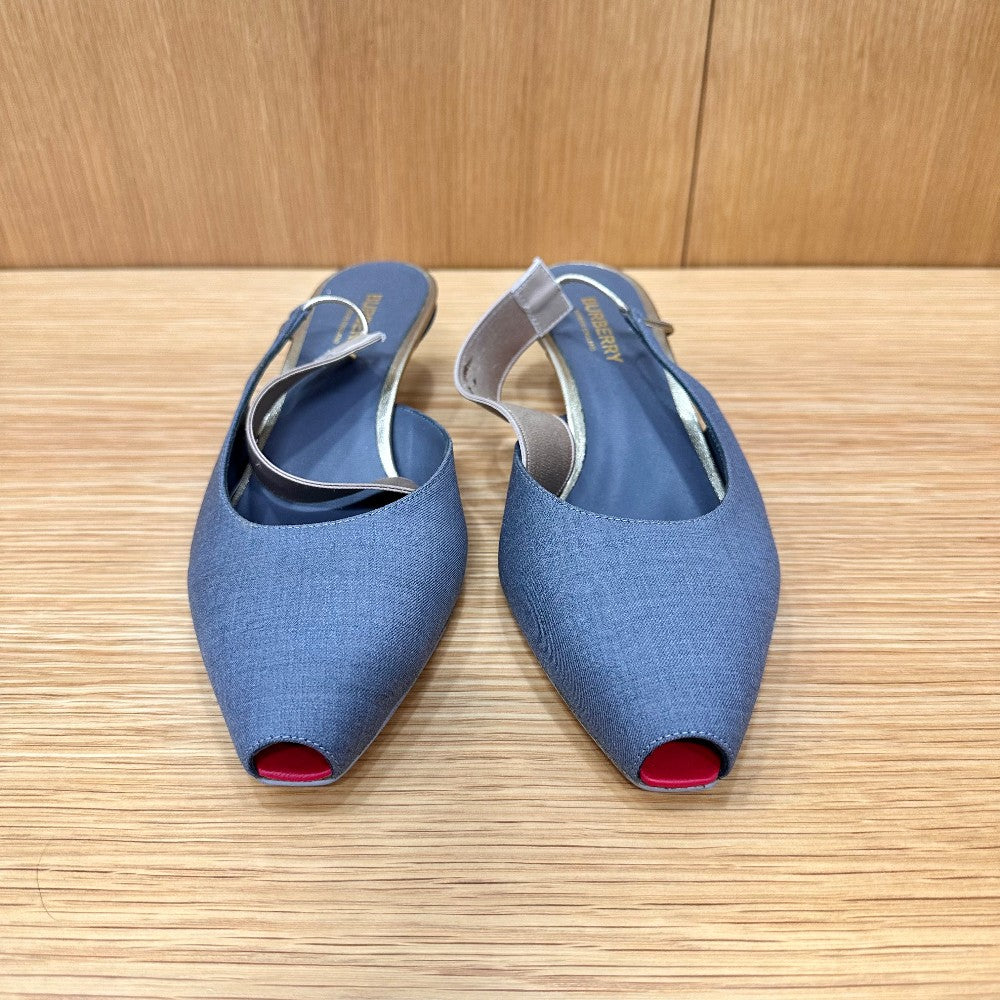BURBERRY Sling Backs / US7.5-EU38