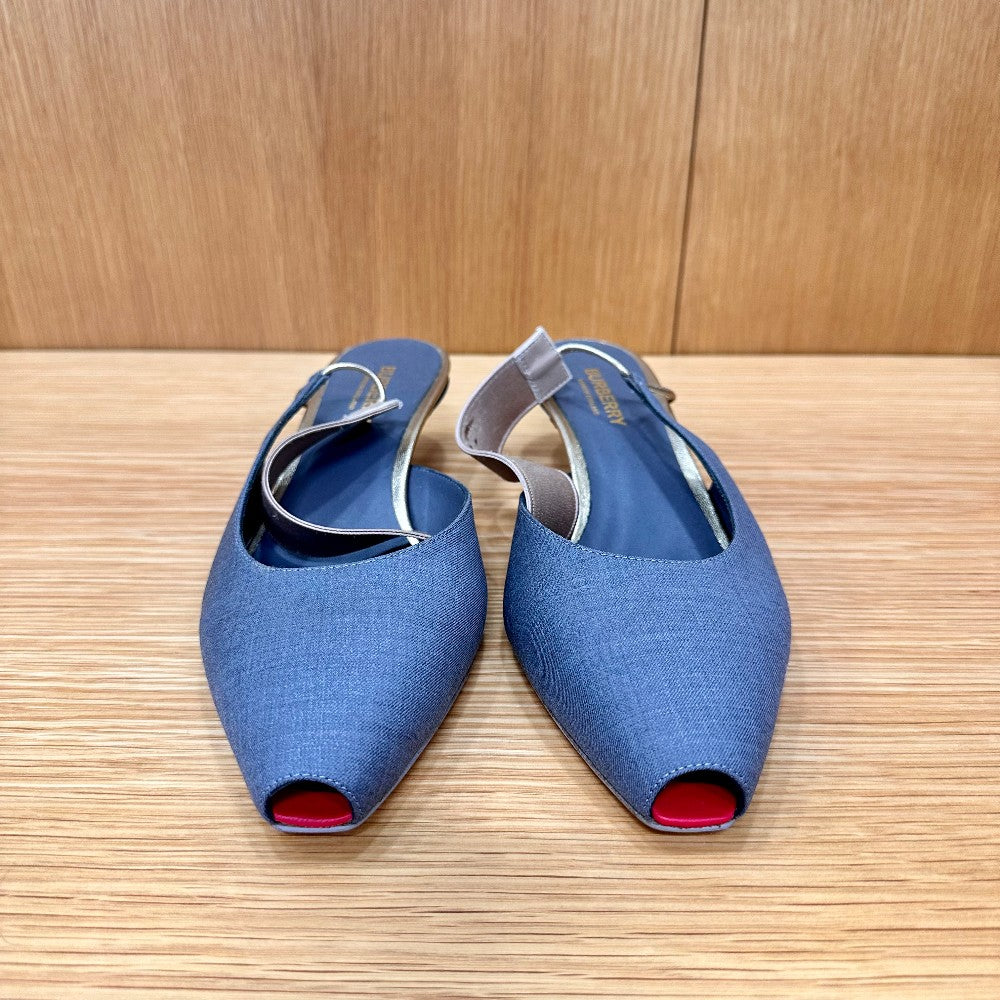 BURBERRY Sling Backs / US7.5-EU38