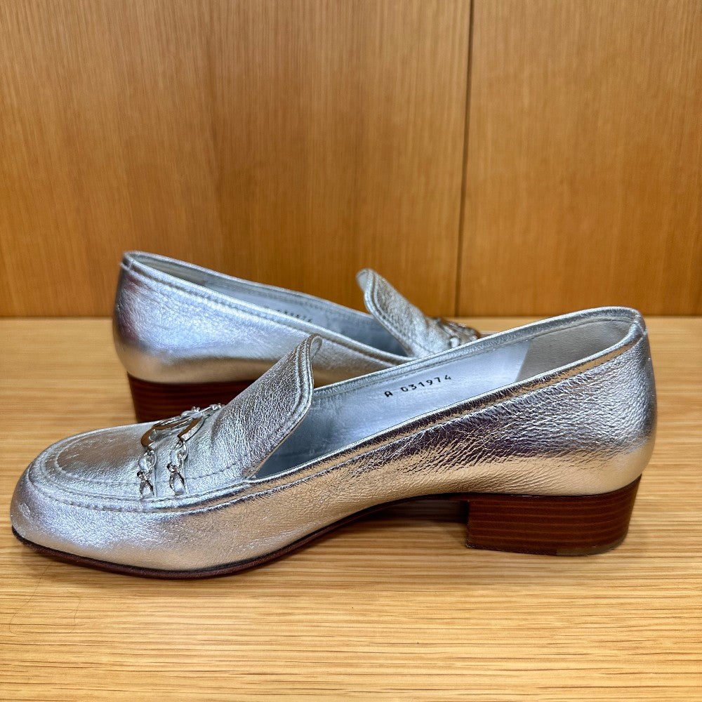 CHANEL interlocking CC loafers / US9-EU39.5