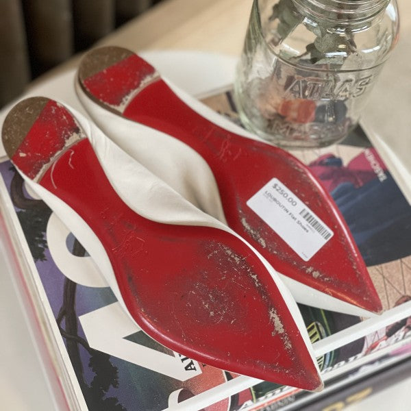 CHRISTIAN LOUBOUTIN Flat Shoes / US9-EU40