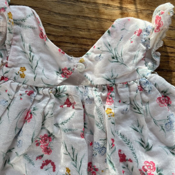 JANIE & JACK Summer Linen Dress / 0-3M