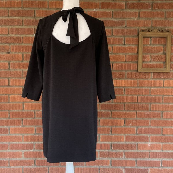 SEZANE Long Sleeves Dress with bow at the back / L