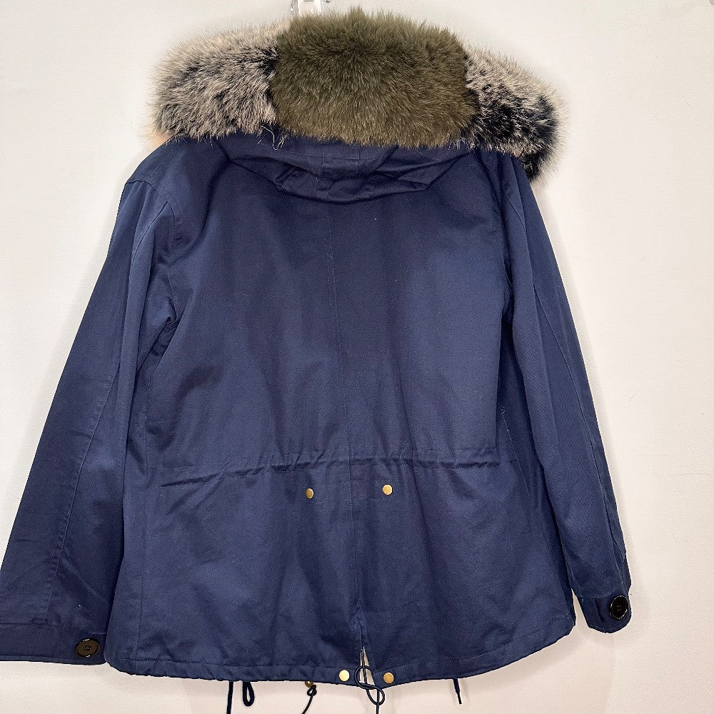 AVAJRIS Rabbit Fur Lined Parka / M