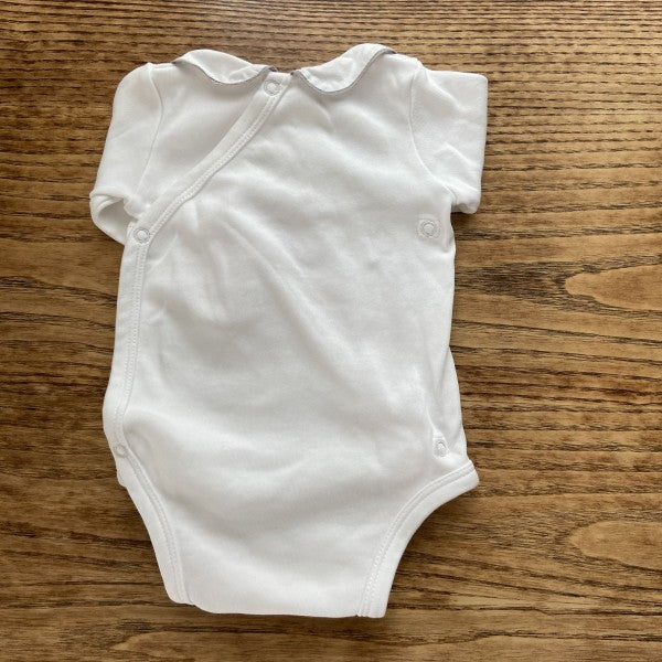 JACADI Bodysuit Round collar Long Sleeves / 3M