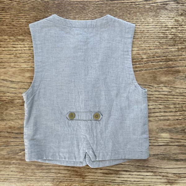 CYRILLUS Linen Vest / 6Y