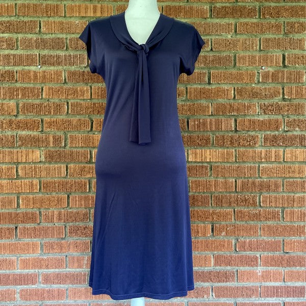 AGNES B Viscose Short Sleeves Dress SIze M
