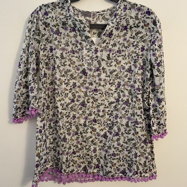 LAL BY 100% cotton beach dress size 4-6Y