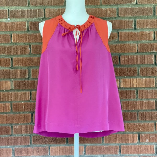 MARC BY MARC JACOBS Silk Sleeveless Top Size L