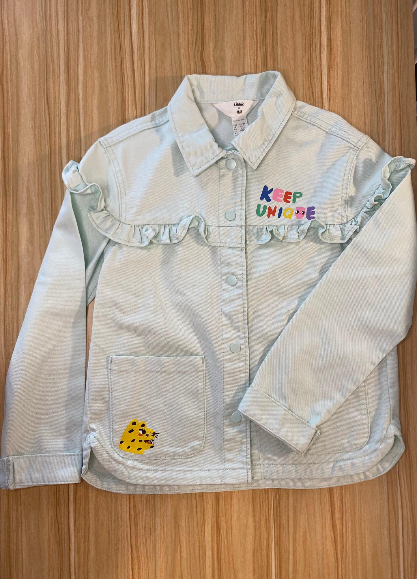 LIUNIC & H&M Denim jacket / 7-8Y