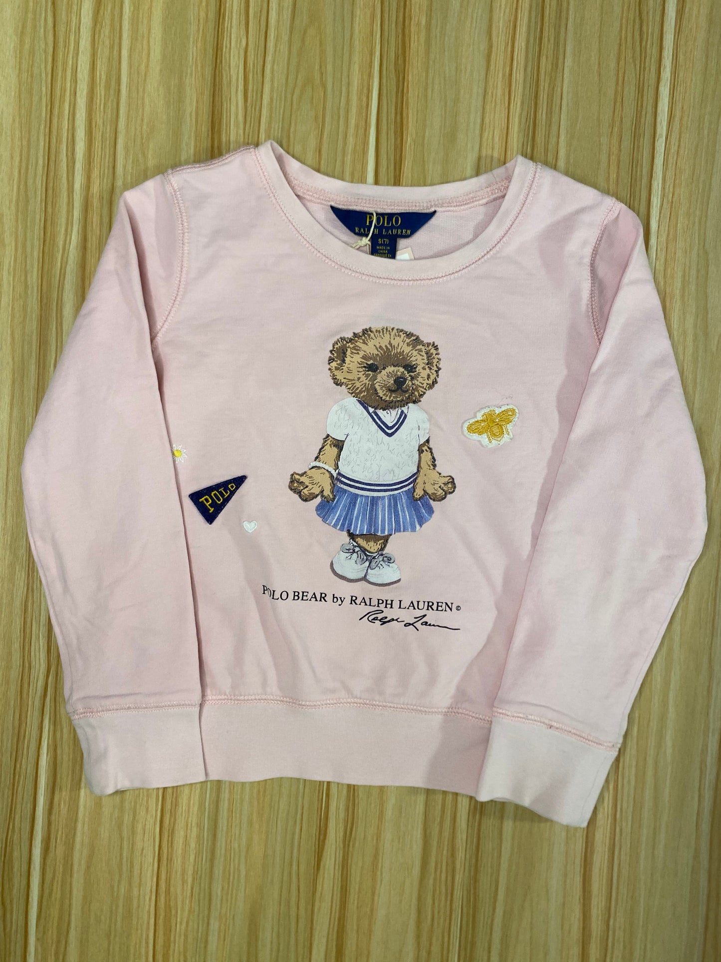 POLO RALPH LAUREN light sweatshirt LS / 6Y