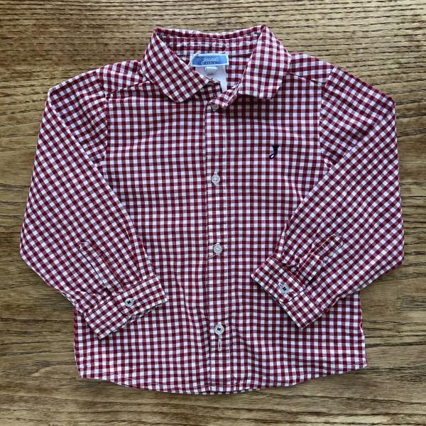 JACADI Checked Boy Shirt / 24M