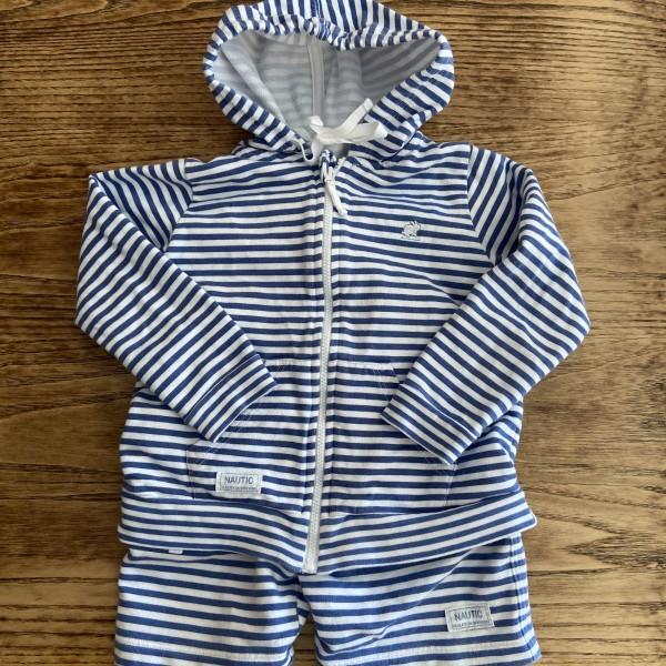 BABYCOTTONS Set of Hoodie and shorts / 24M