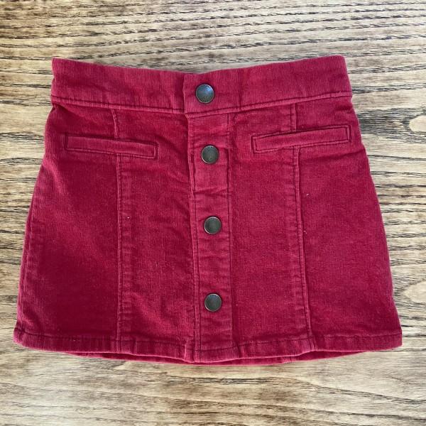 OLD NAVY Velvet Skirt NEW / 3Y