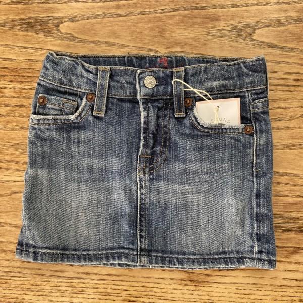 7 FOR ALL MANKIND Denim Skirt / 5Y