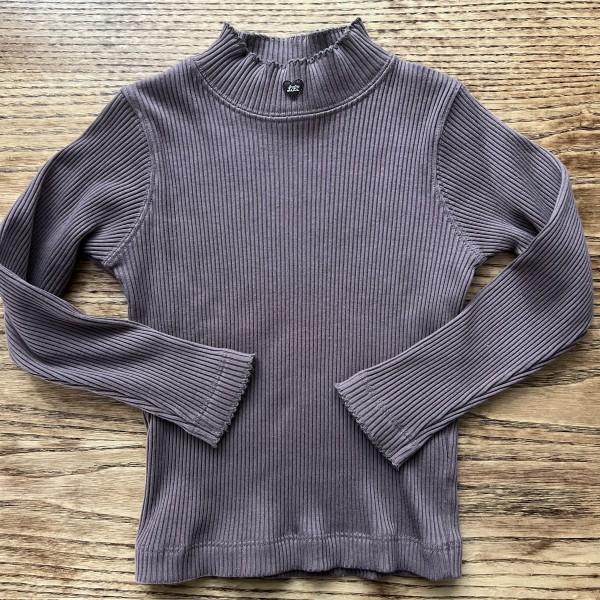 LILI GAUFRETTE LS High Neck Tshirt / 6Y