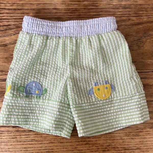 FLORENCE EISEMANN seersucker swim trunks / 9m