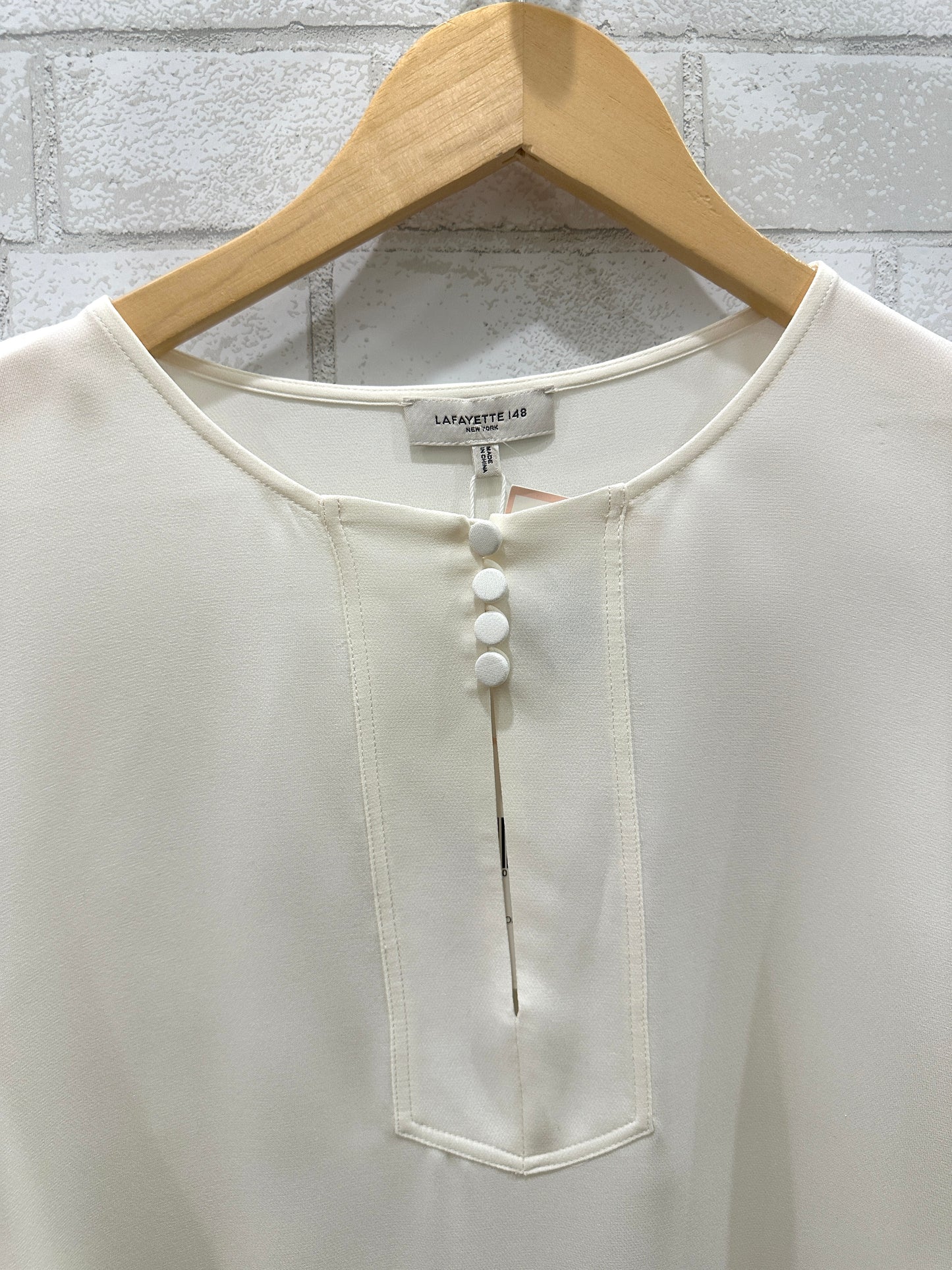 LAFAYETTE 148 NWT LS round neck blouse / XXL