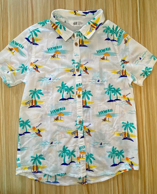 H&M summer Shirt SS / 7-8Y