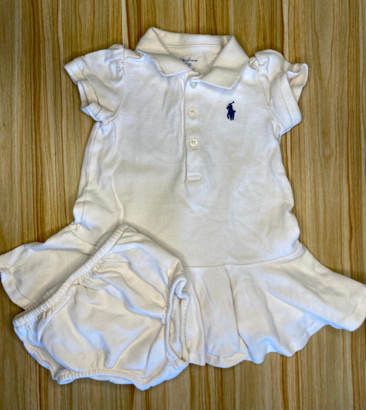 RALPH LAUREN Polo Dress SS/ 6M