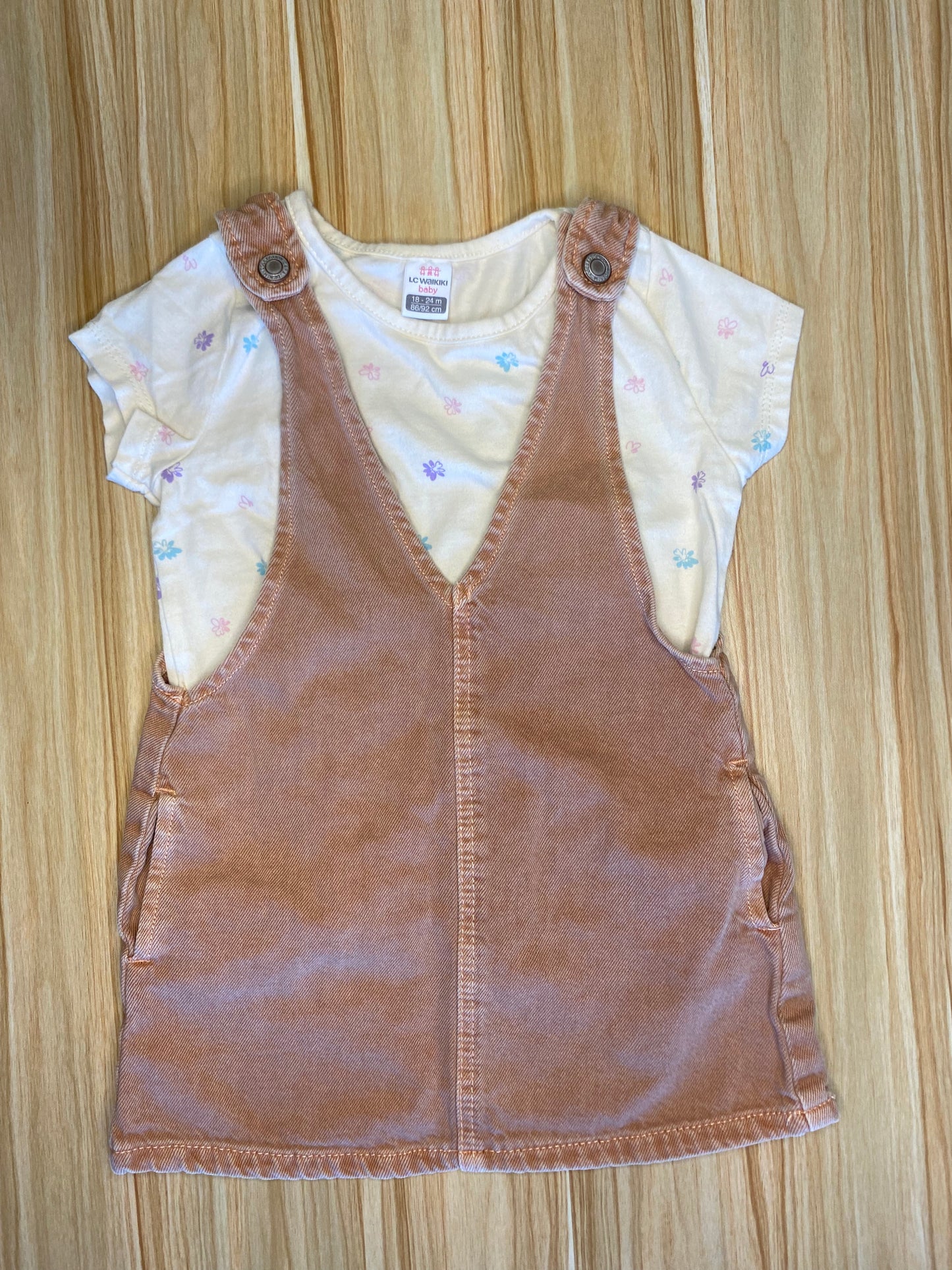 ZARA Denim Overall / 12M