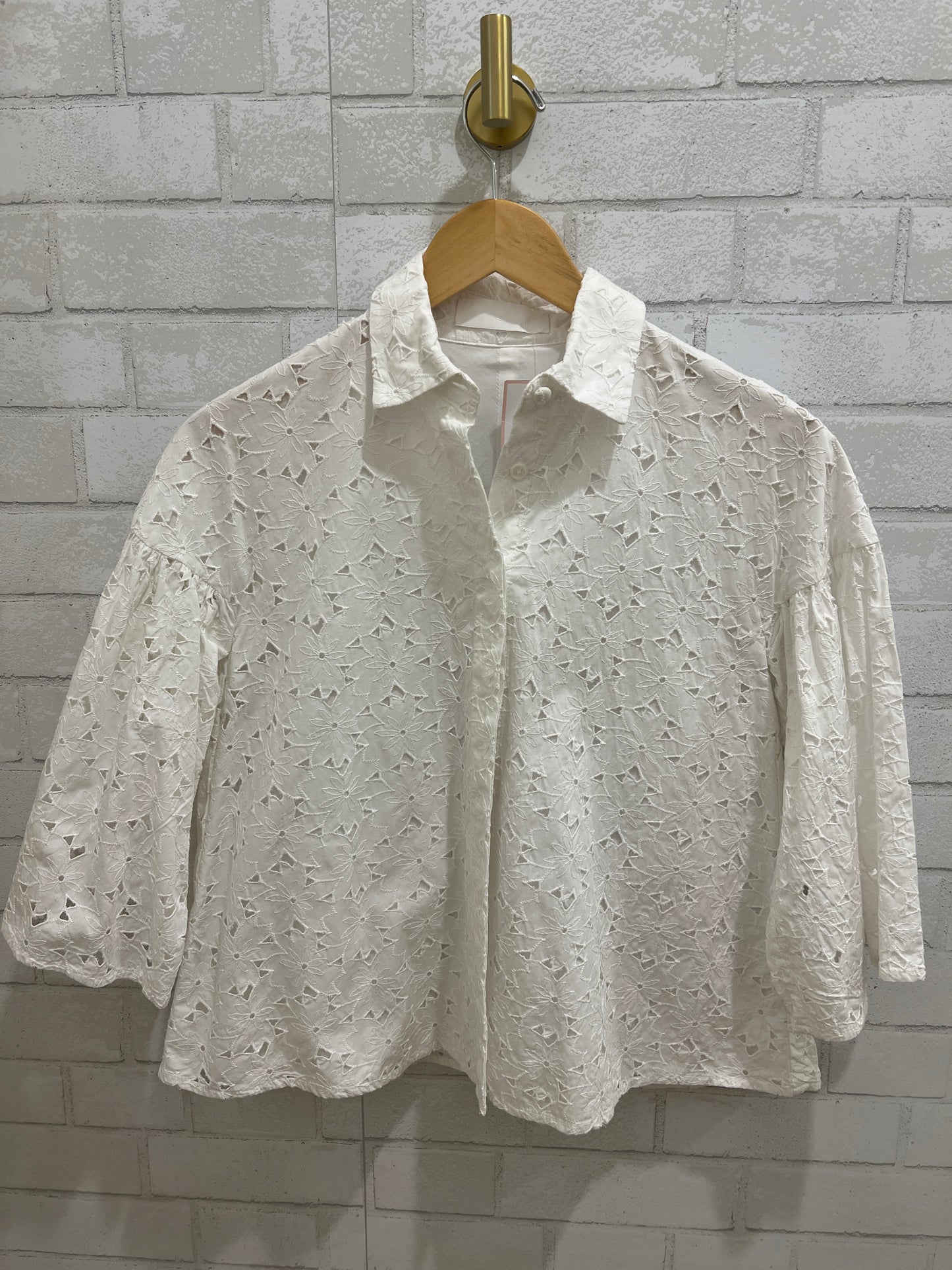 Co. Embroidered ballon sleeve Jacket/ S