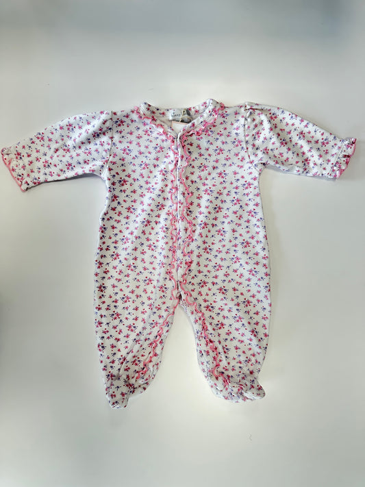 KISSY KISSY Long Ruffle PJs / 0-3M