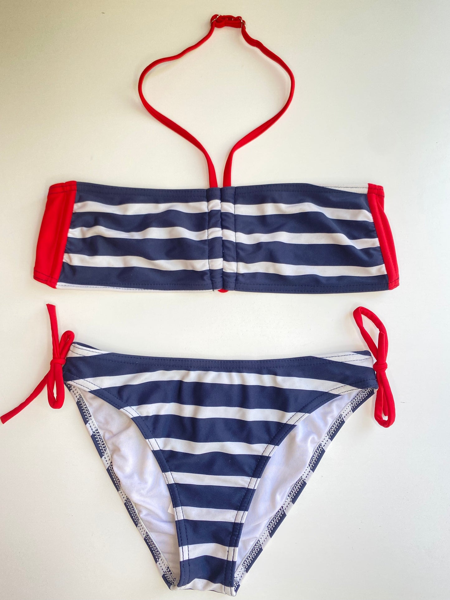 NO BRAND 2 pieces girl swimwear /  12Y