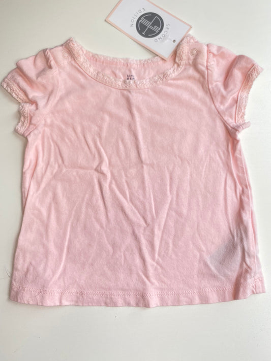 GAP SS T-shirt Lace / 6-12M