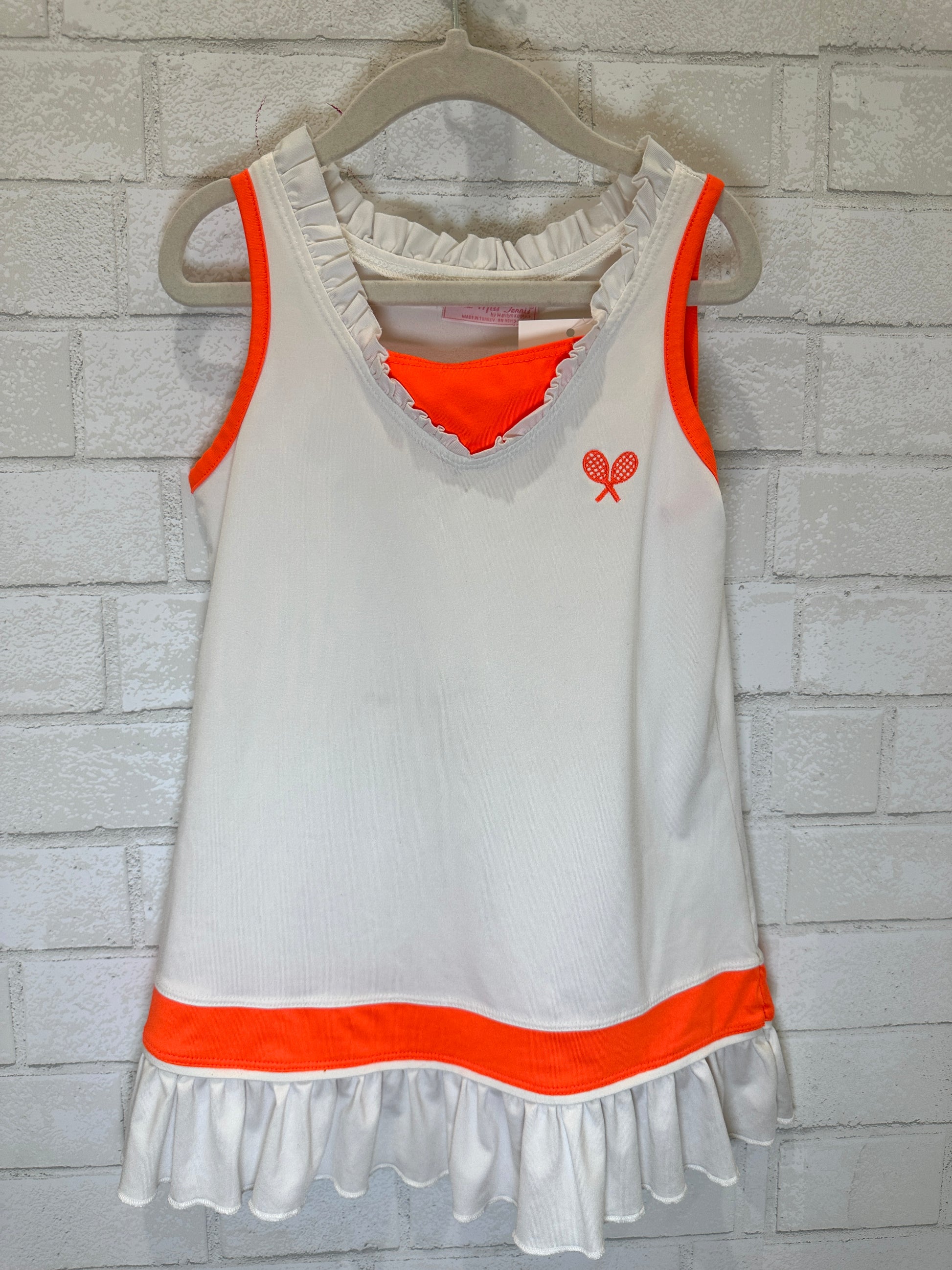 Little miss 2025 tennis dress