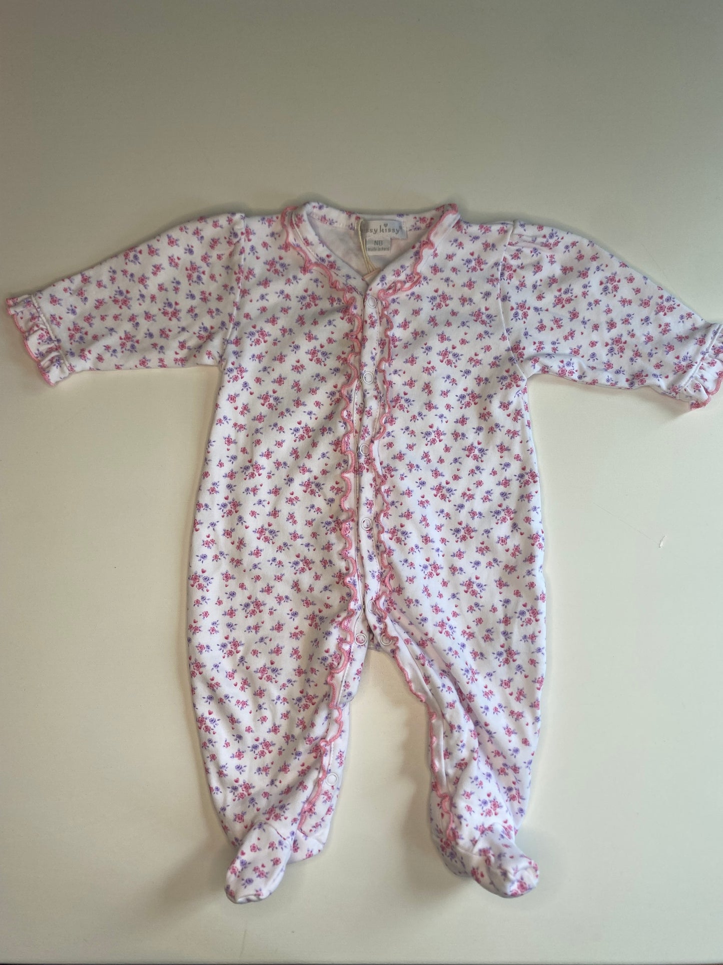 KISSY KISSY Long Ruffle PJs / NB