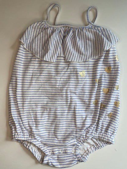 EGG Ruffle Bodysuit / 6-12M