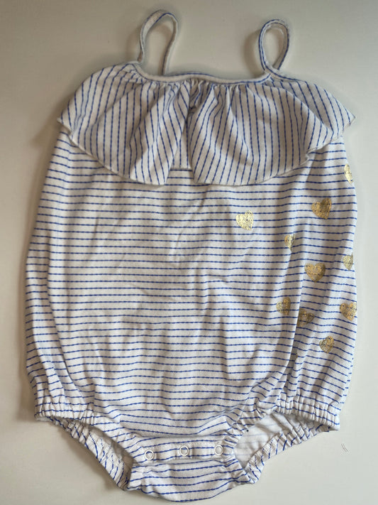 EGG Ruffle Bodysuit / 6-12M