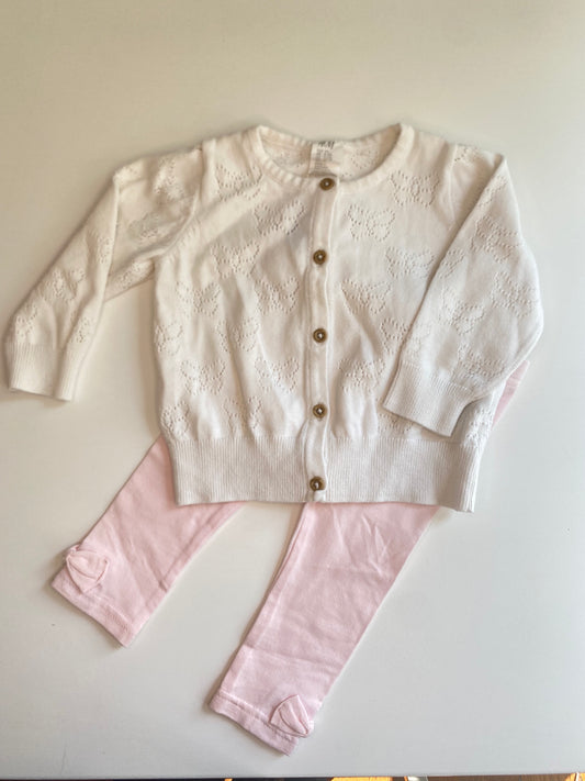 H&M cardigan / 6-9m