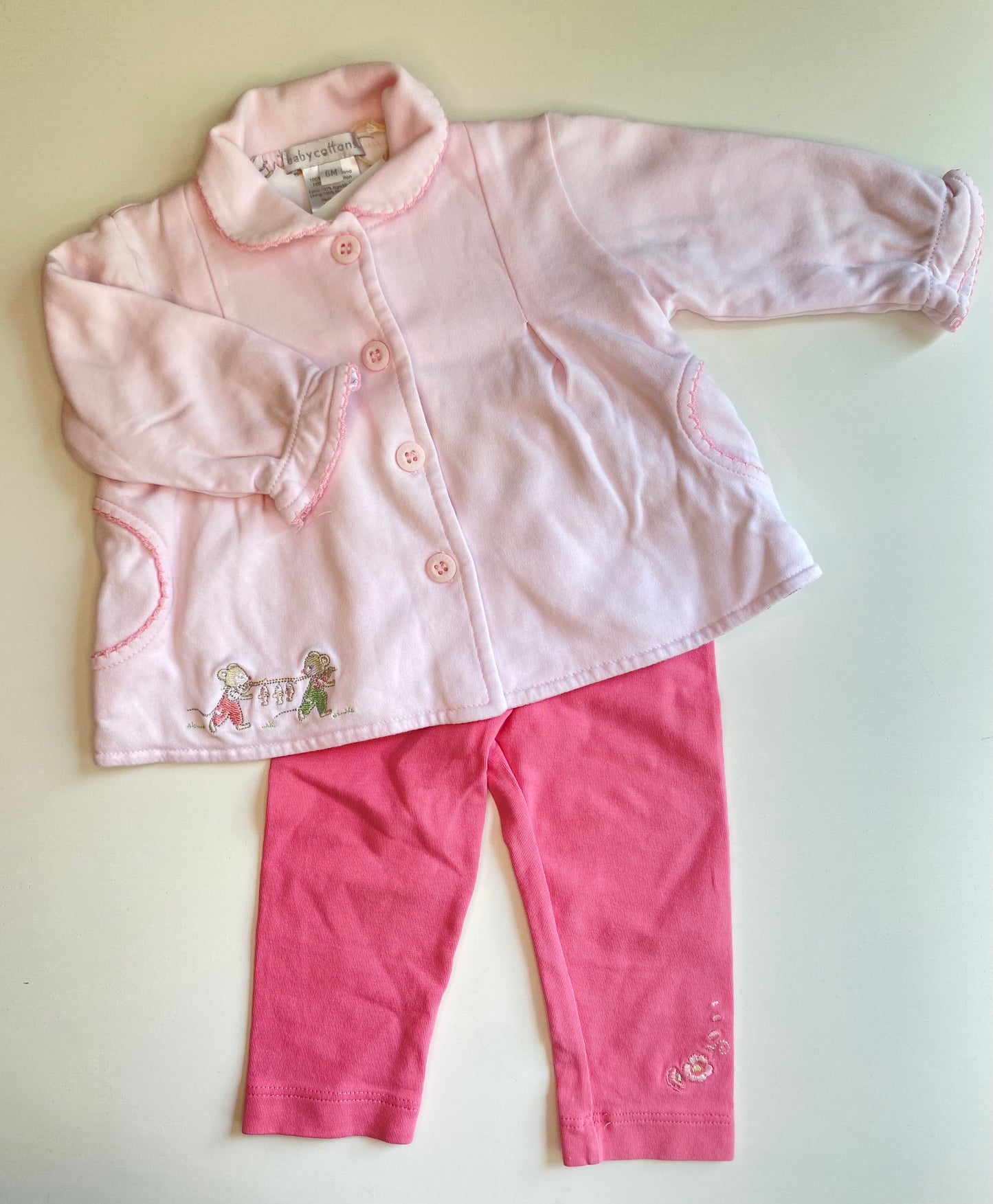 BABYCOTTONS Legging cotton / 6M