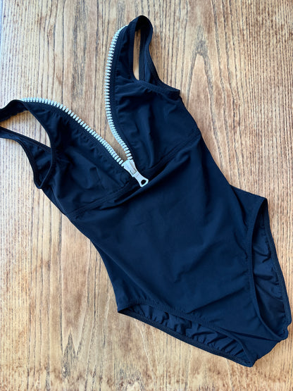 KARLA COLLETTO one piece zip swimsuit/ S_M
