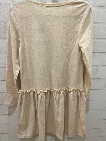 BCBG cotton dress LS/ 6-7Y
