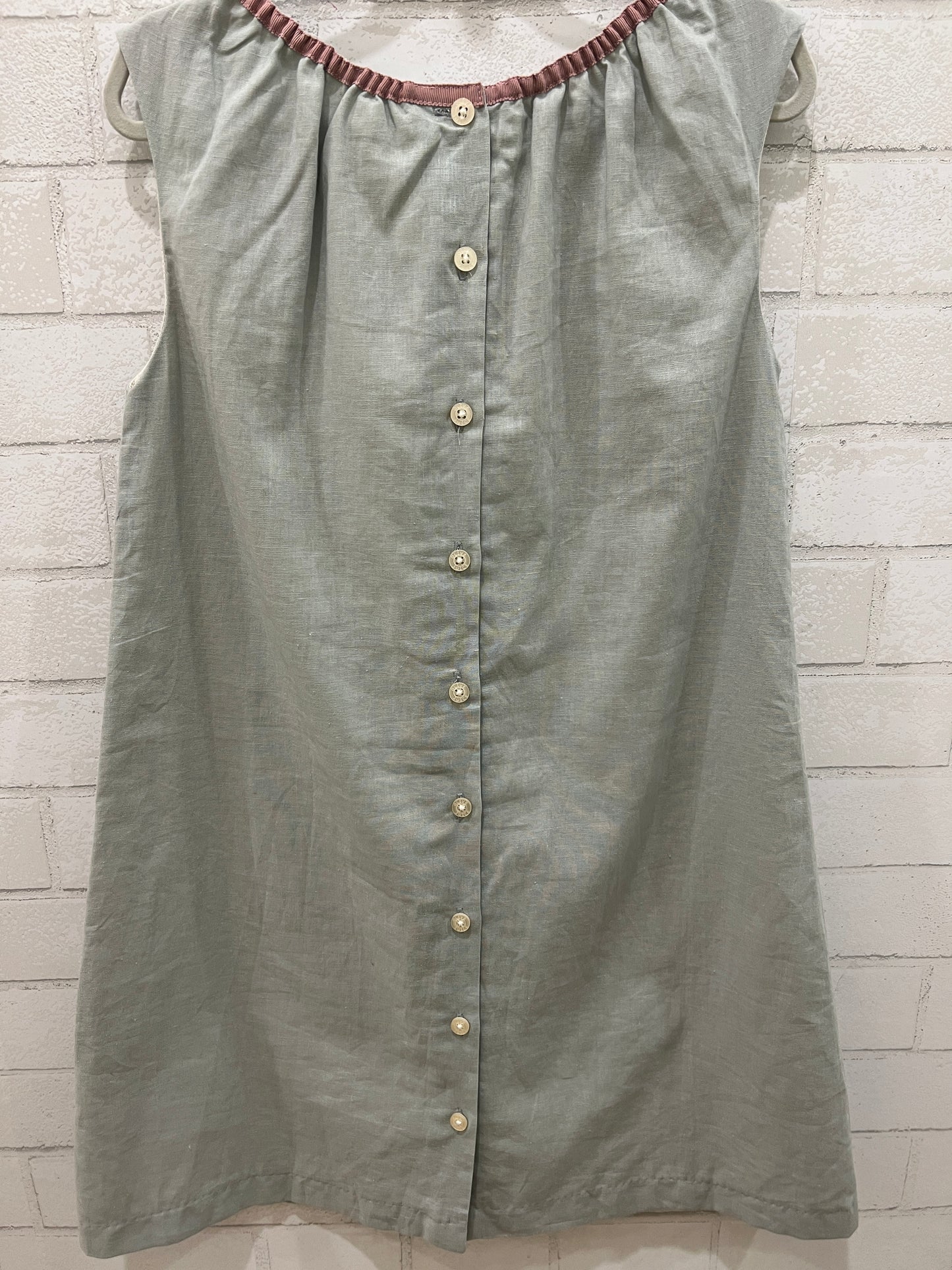 OLIVE JUICY linen dress SS / 8y