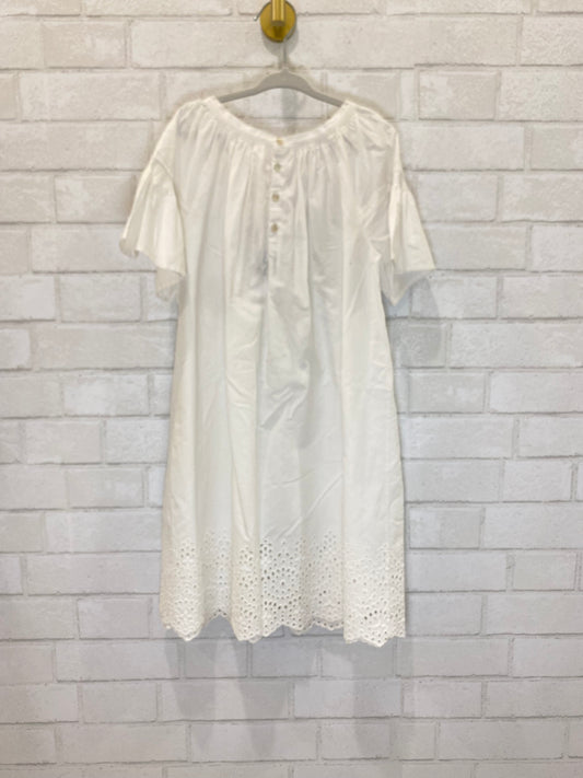 BONPOINT Eyelet Dress / 8Y