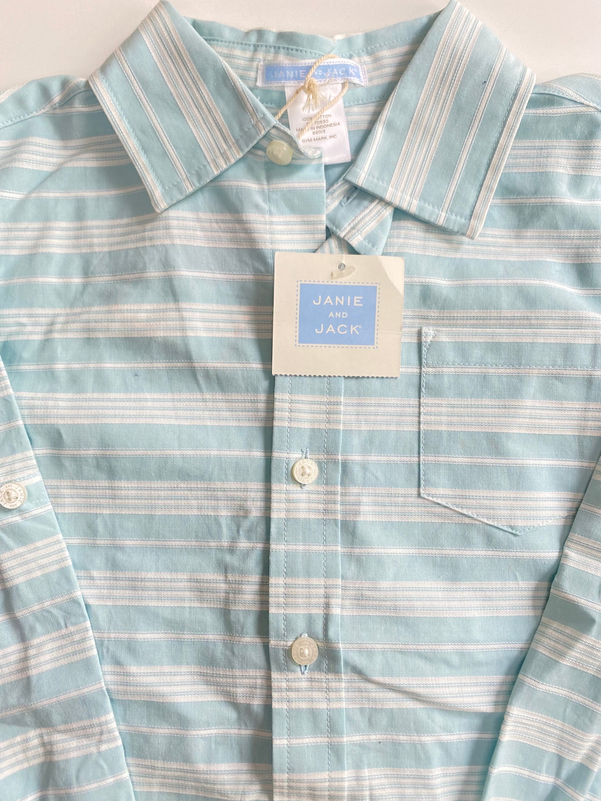 janie and jack dress shirt Janie and Jack | The Patchwork Check Shirt
