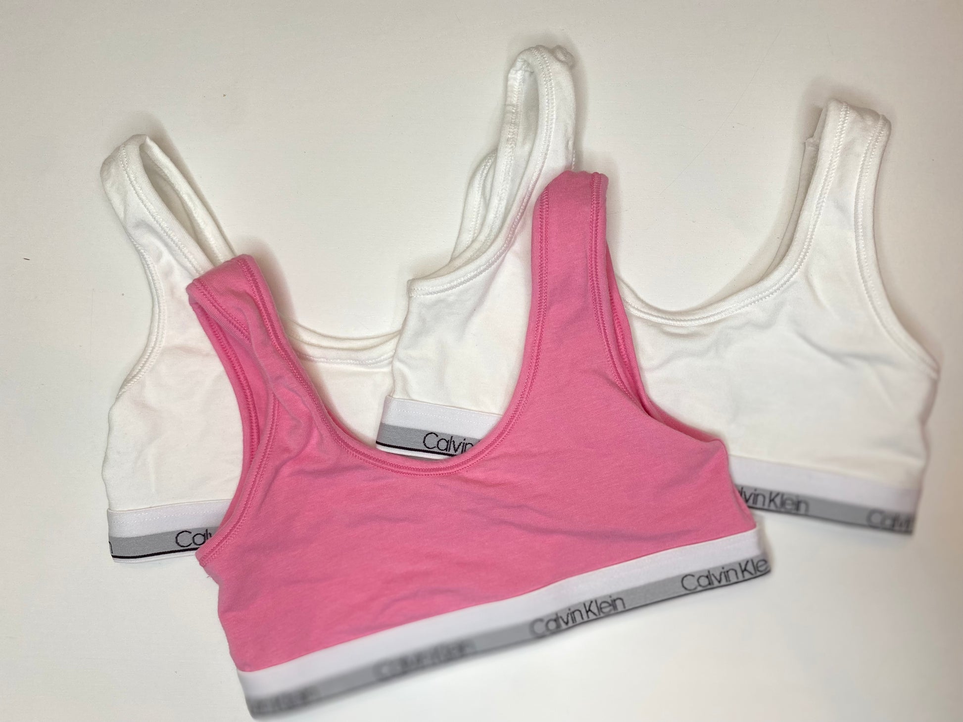 CALVIN KLEIN set of 3 top underwear bra/ 6y – Second Edition NY