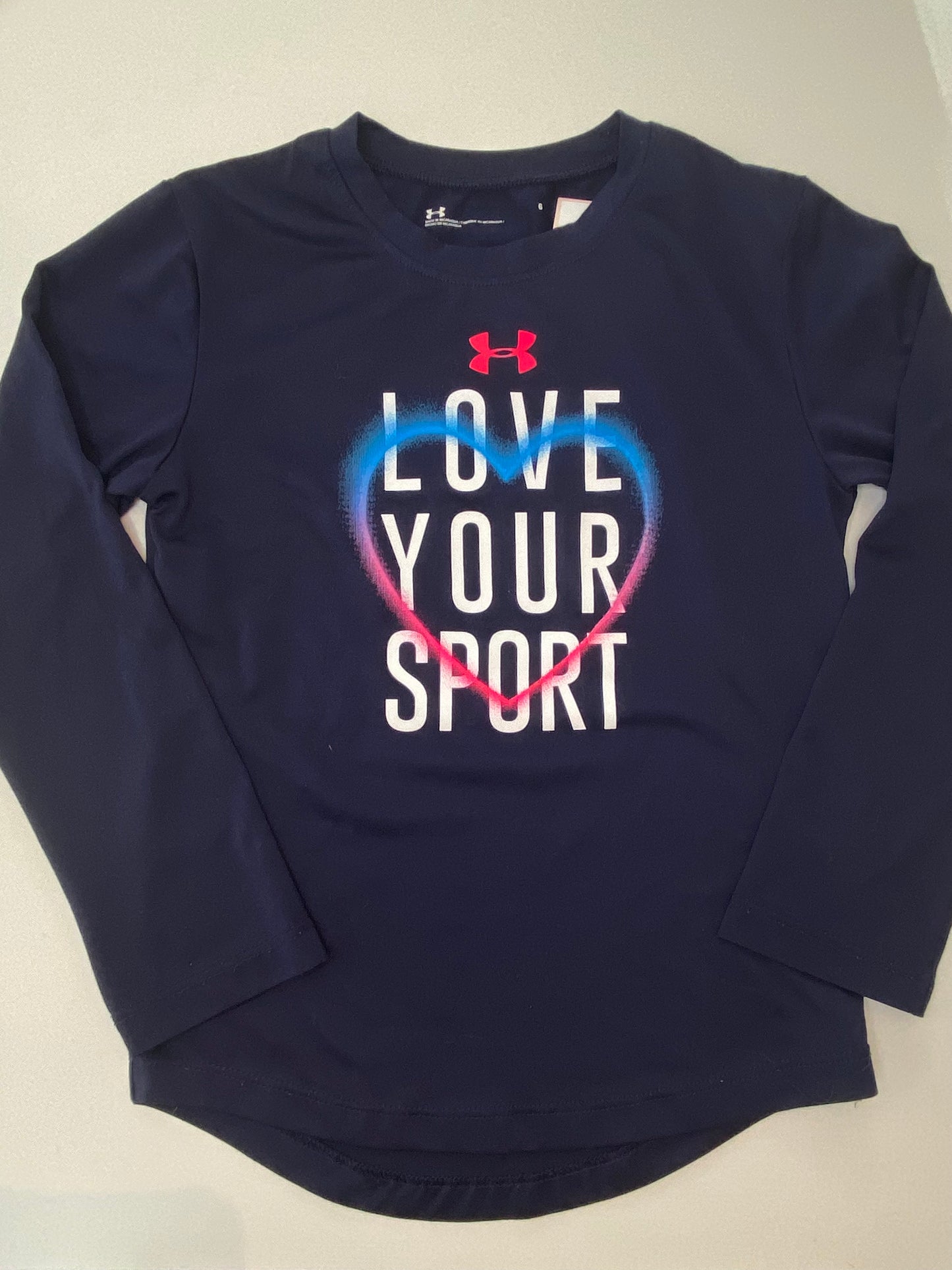 UNDER ARMOUR Active Tshirt LS girl / 6Y