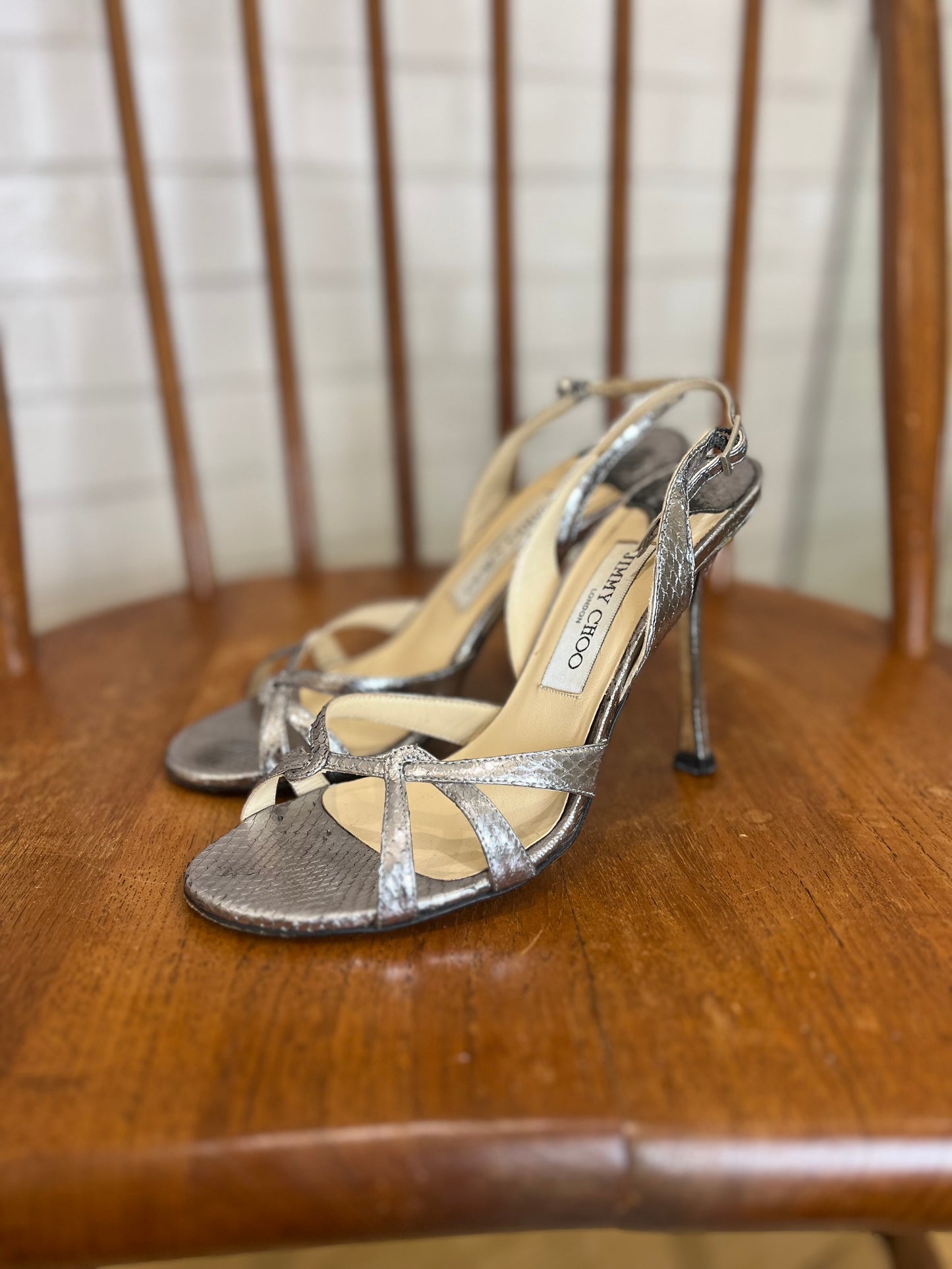 JIMMY CHOO High Heel Sandals / US6.5-EU37