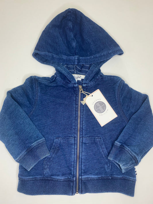 SPLENDID hoodie zip sweater / 18-24M