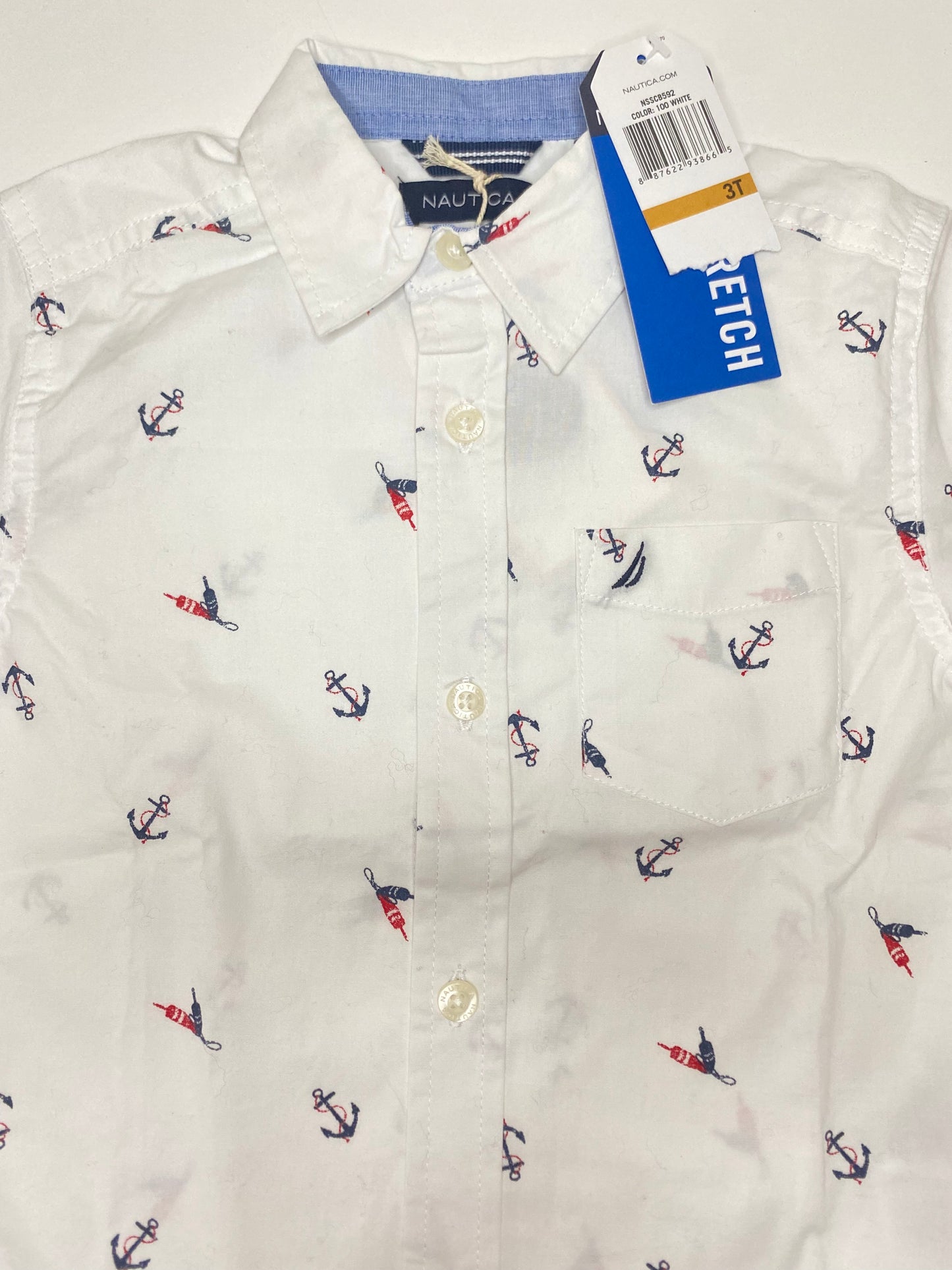 NAUTICA ss shirt / 3y