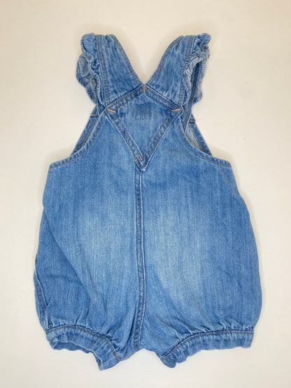 GAP Short denim overall / 12-18M