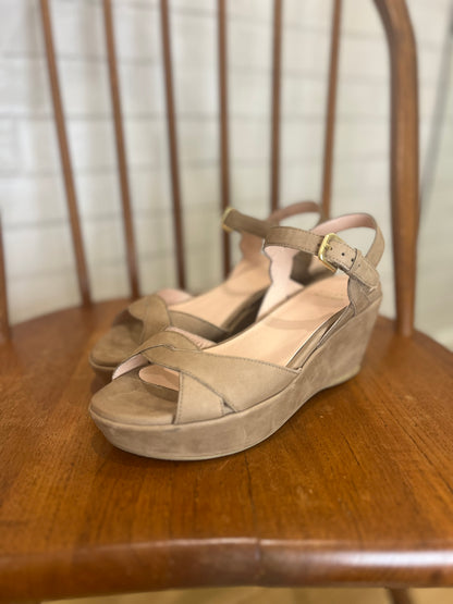 STUART WEITZMAN Suede Wedges / US7.5-EU38