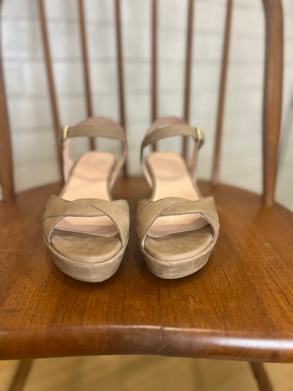 STUART WEITZMAN Suede Wedges / US7.5-EU38