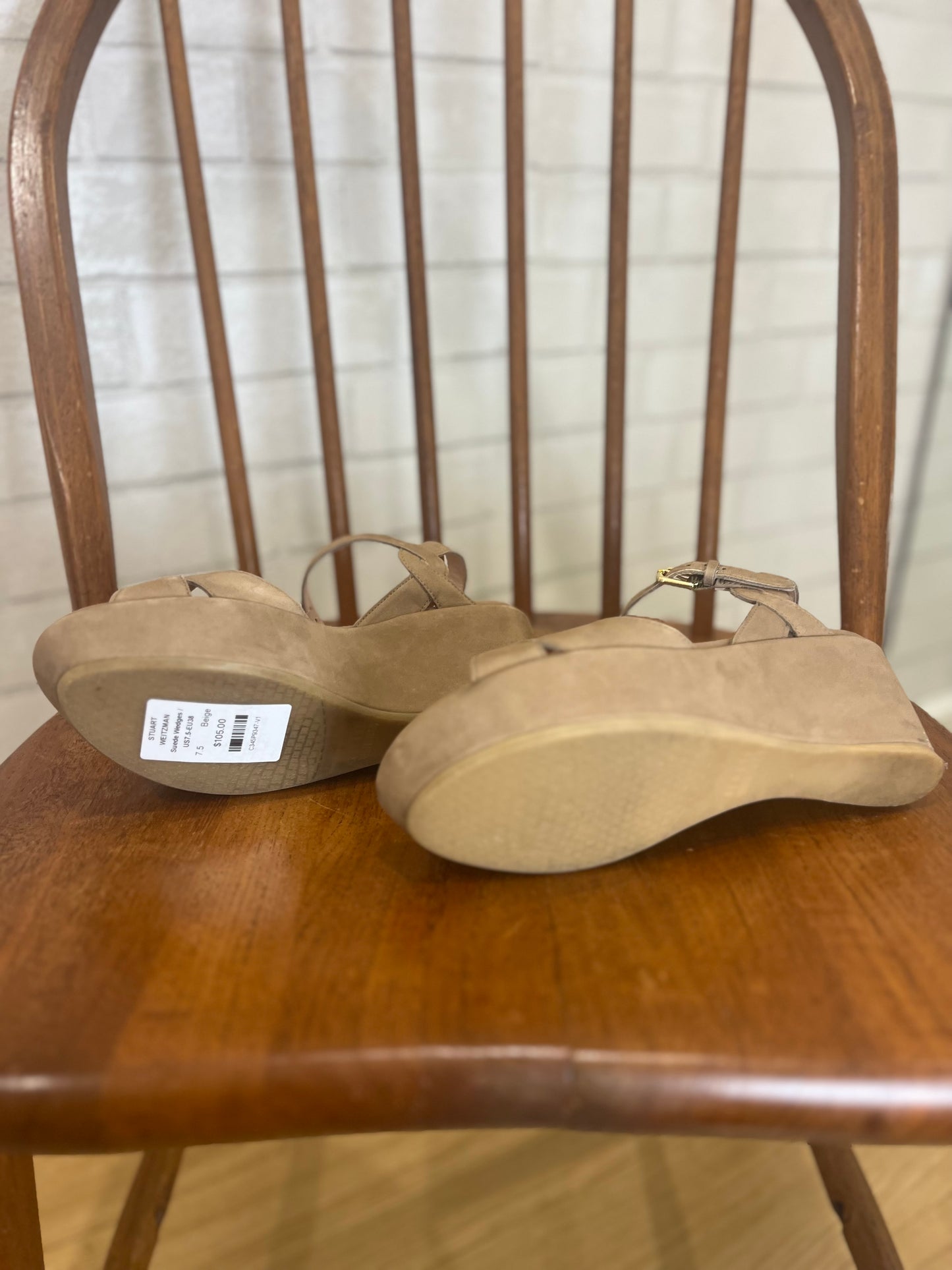 STUART WEITZMAN Suede Wedges / US7.5-EU38