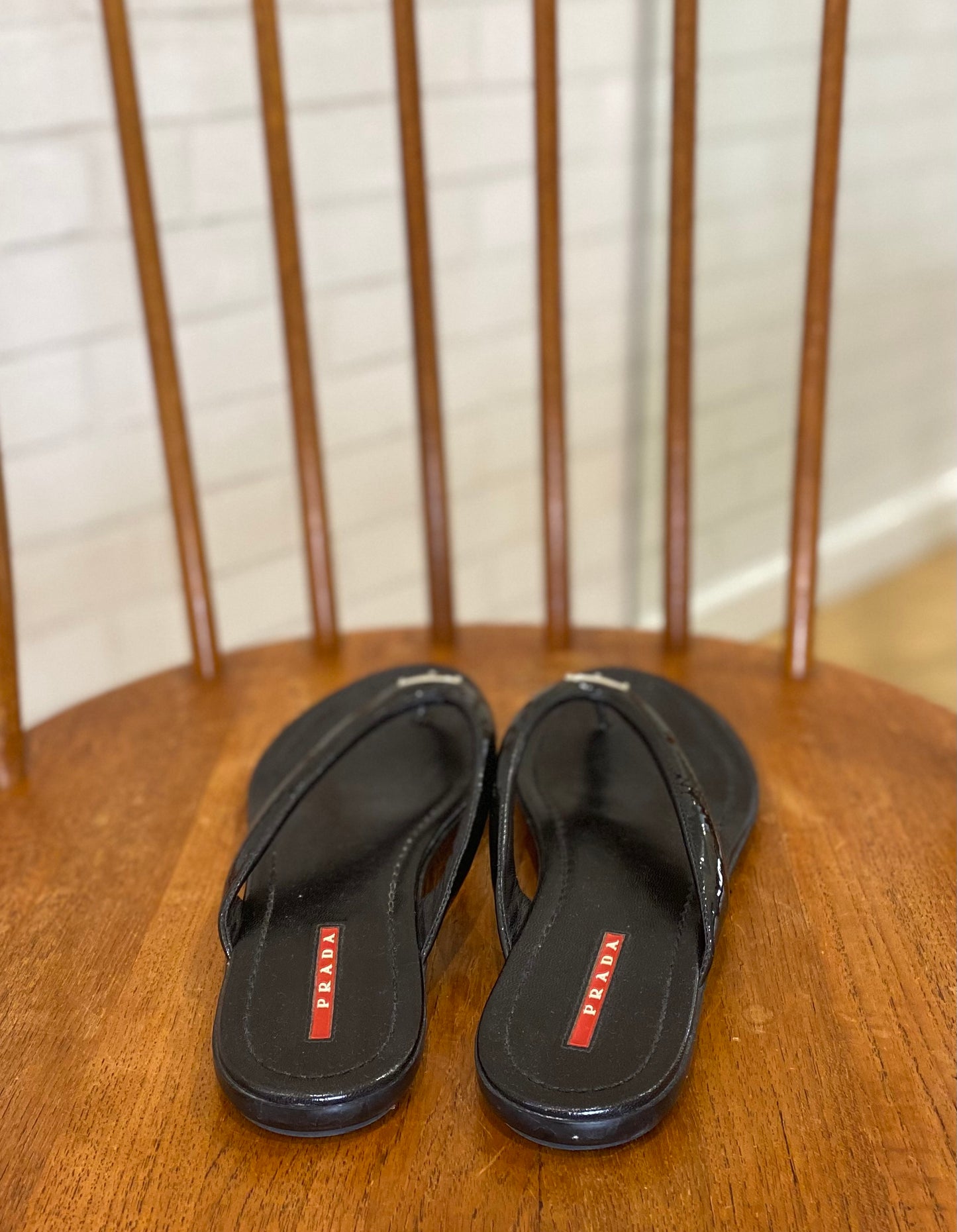 Prada flip flops sales womens